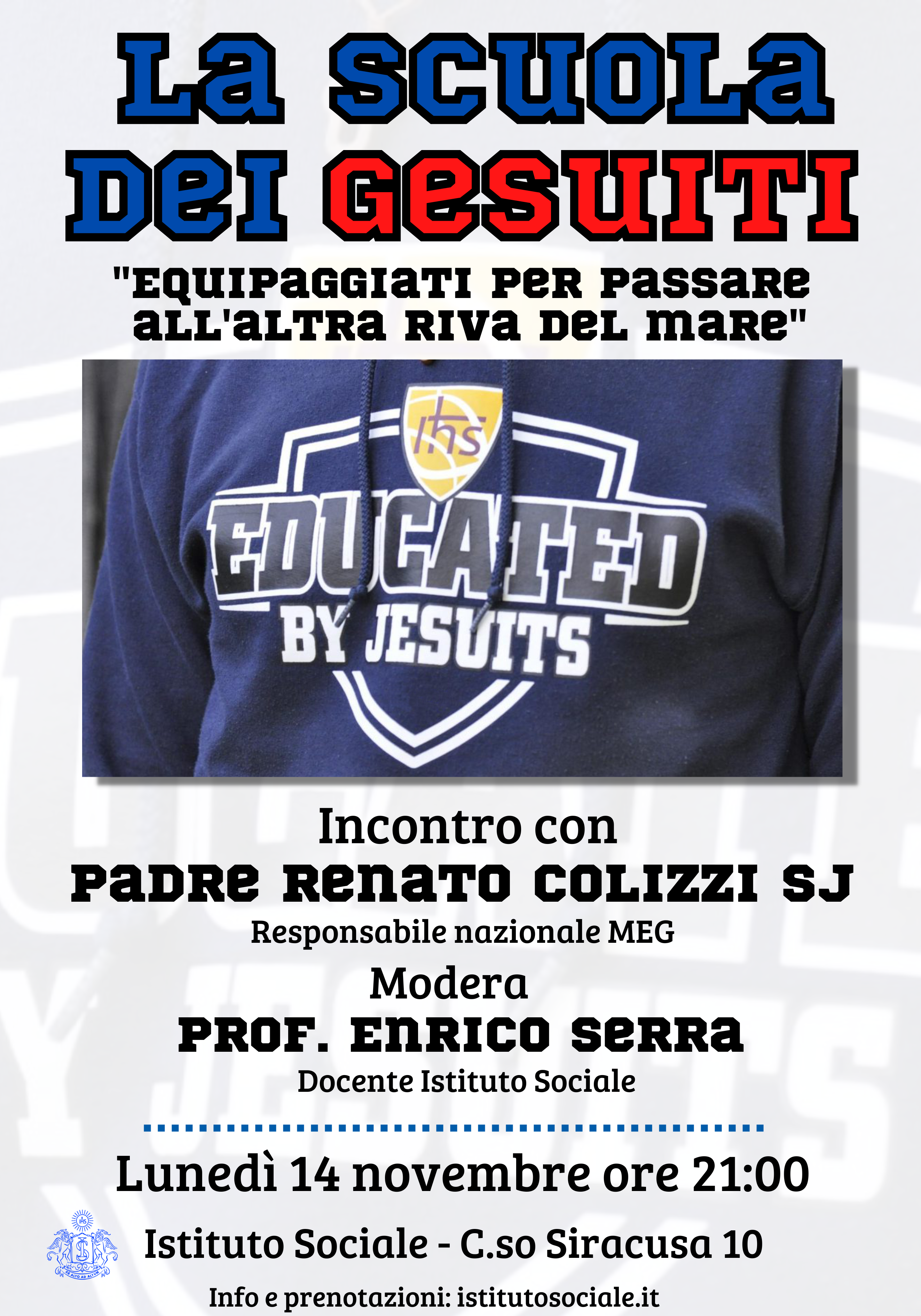 Locandina La scuola dei Gesuiti