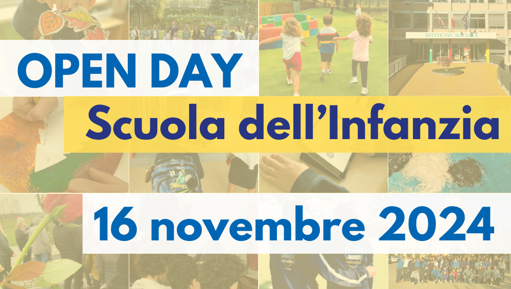 SCUOLA DELL’INFANZIA – Open Day del 16 novembre 2024